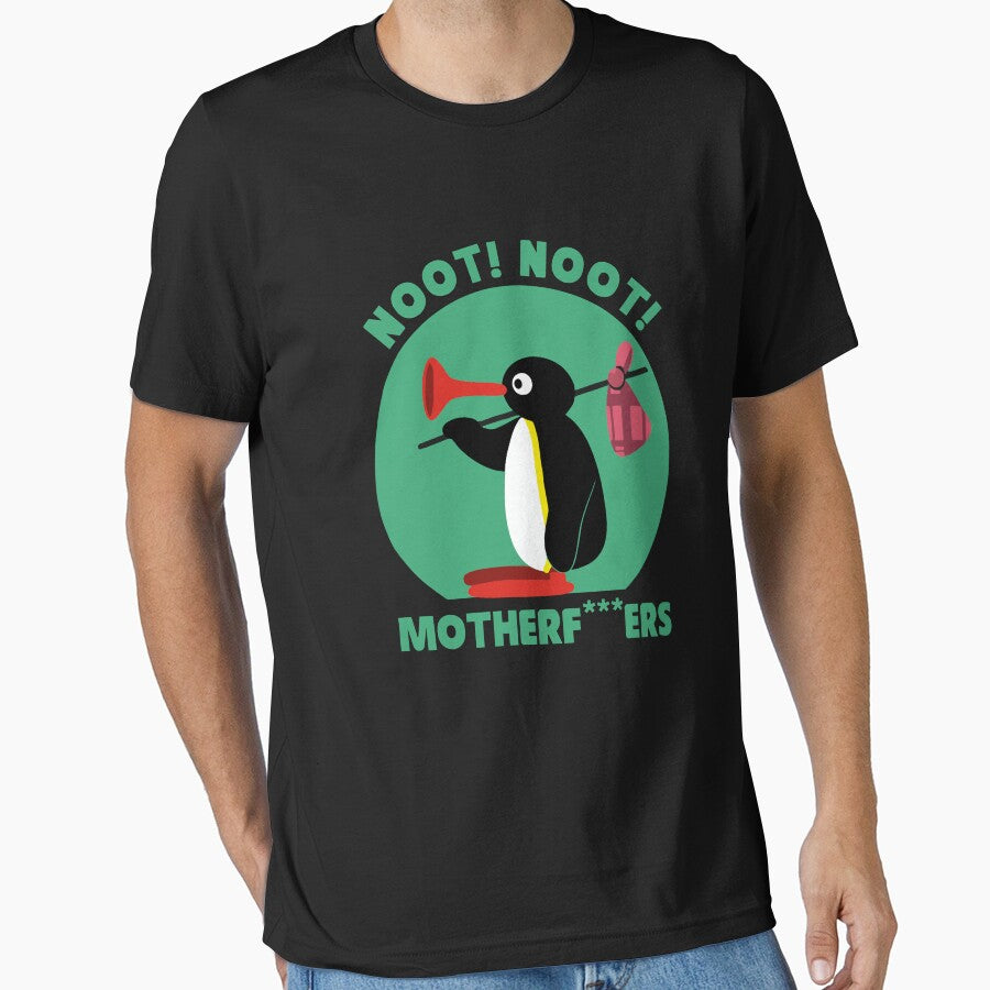 noot noot pingu retro vintage by Ranscreative