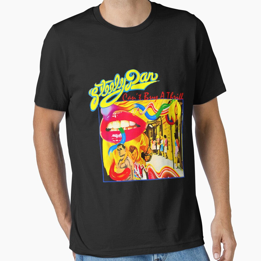 Retro Steely Distressed Arts Dan Rock Music For Fan by kelceysofie