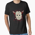 Jason Voorhees Sublimated Faux Friday the 13th Hockey Jersey Halloween by Jake Marquardt