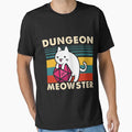 Dungeon Meowster Funny DnD Tabletop Gamer Cat D20 by khangiay2711