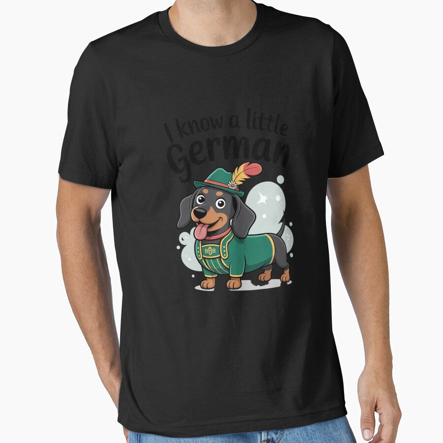 Oktoberfest I Know A Little German Dachshund Wiener Dog by ryukaizox1