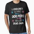 Funny Crochet Crocheting Crocheter Knitting Quilter Gift by ManuelMQuinlan