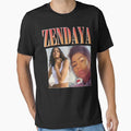 Zendaya 90s Vintage Black Shirt, Hoodie by AndreaRuge