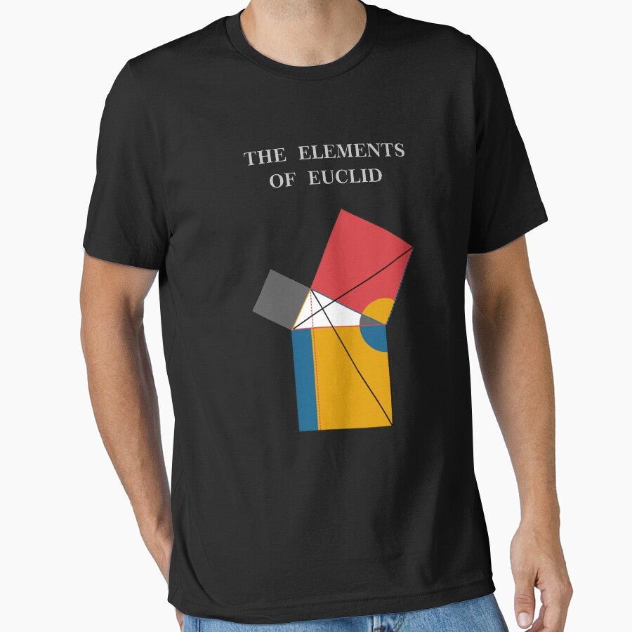 Euclidean Abstract, Geometric Composition, Elemental Proof by Numbers-Art