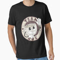 Team Joe Cartoon Coffee Badge by MeranPerling
