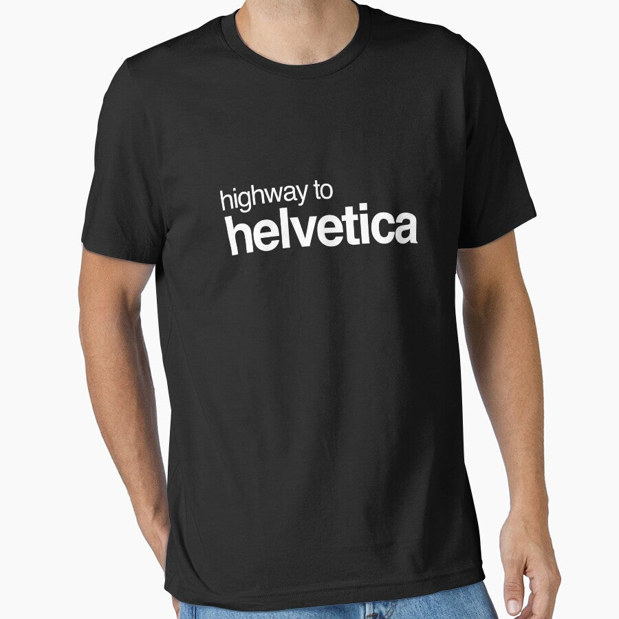 Highway to Helvetica White 002 by DesignByMcEvoy