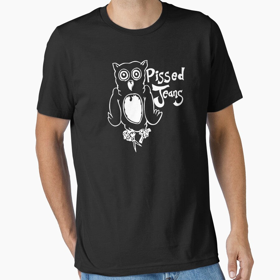 Pissed Jeans Owl by Notteaderdor