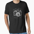 35mm Film Camera Schematic (white on black) by KentFrost