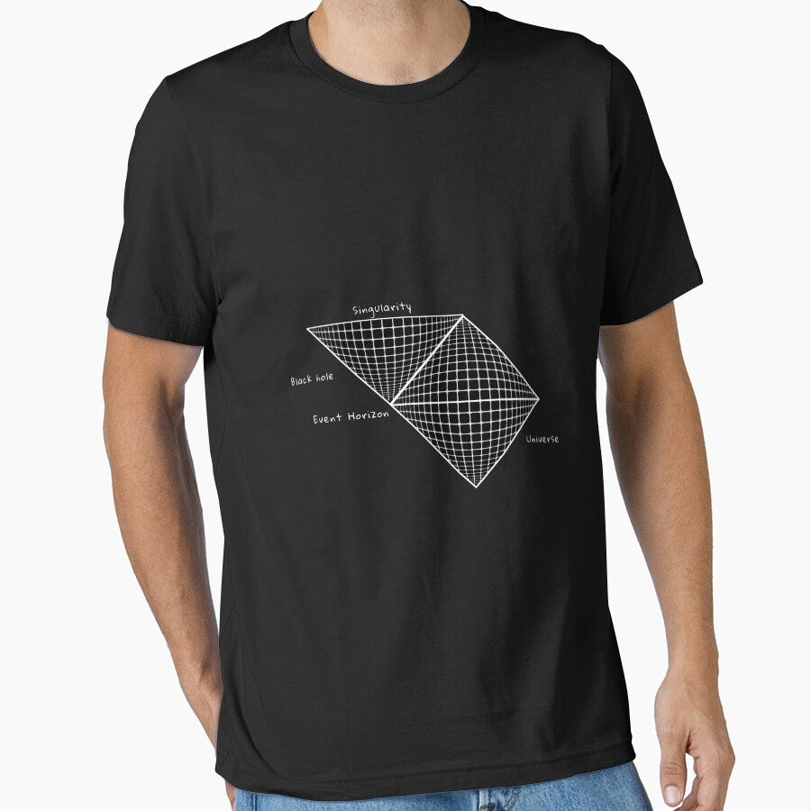 Brian Cox Penrose Diagram Black by LigerDesign