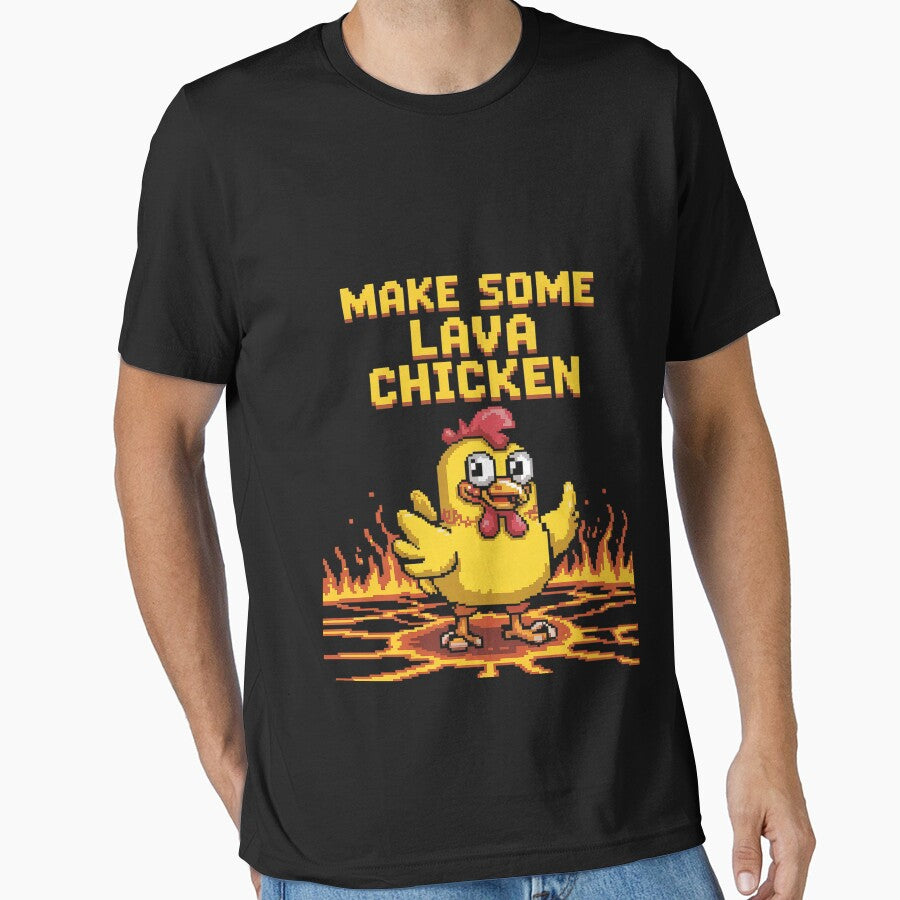 Make Some Lava Chicken Pixel Art by MarryIsMonth
