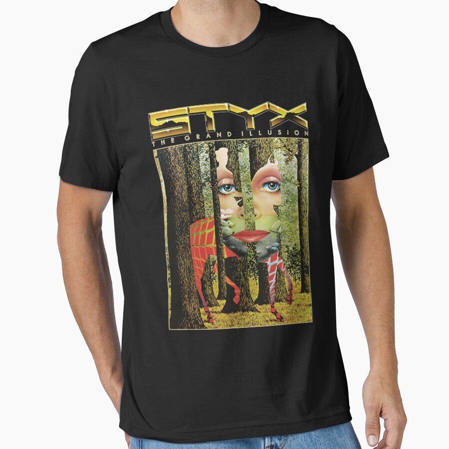 Band the STYX  Grand Illusion Vintage by TylerDetenbeck