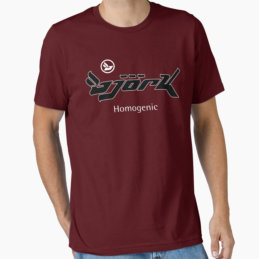 Bjork Homogenic Logo (Black / White) by hypelaboratory