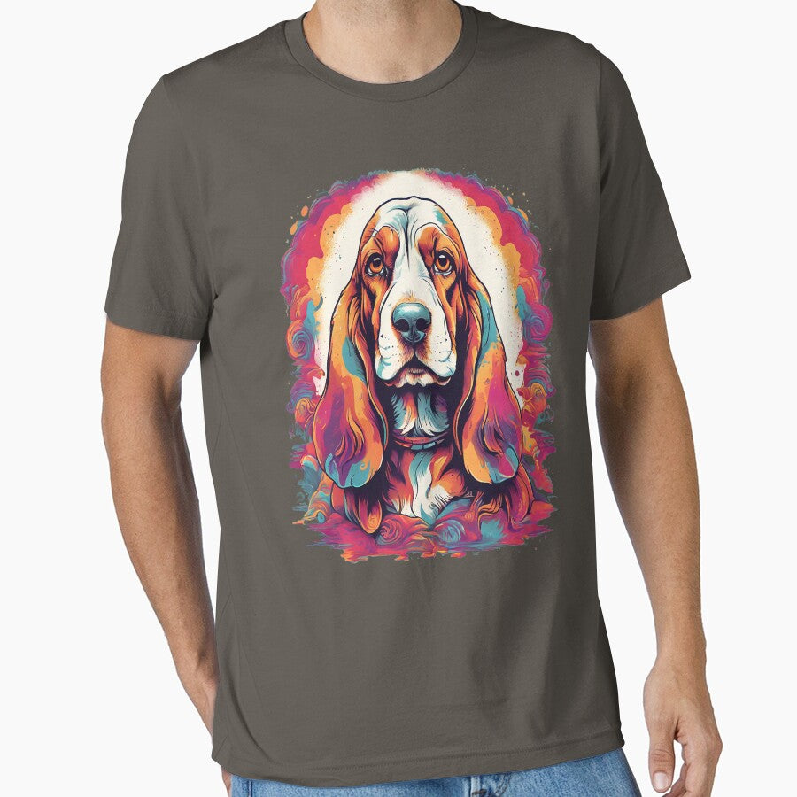 Everyday Basset Hound dog t shirt – Practical Dog Lover Tee by Impact-Art