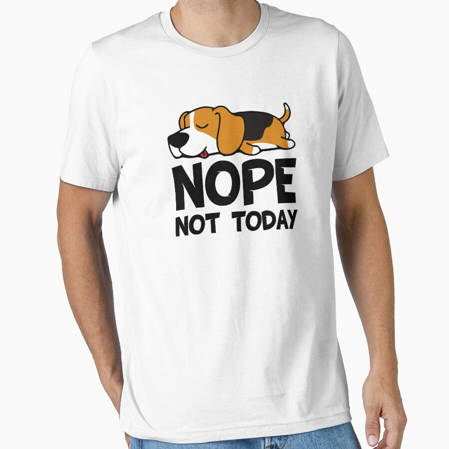 Nope - Not Today Beagle Dog by DogsHearted