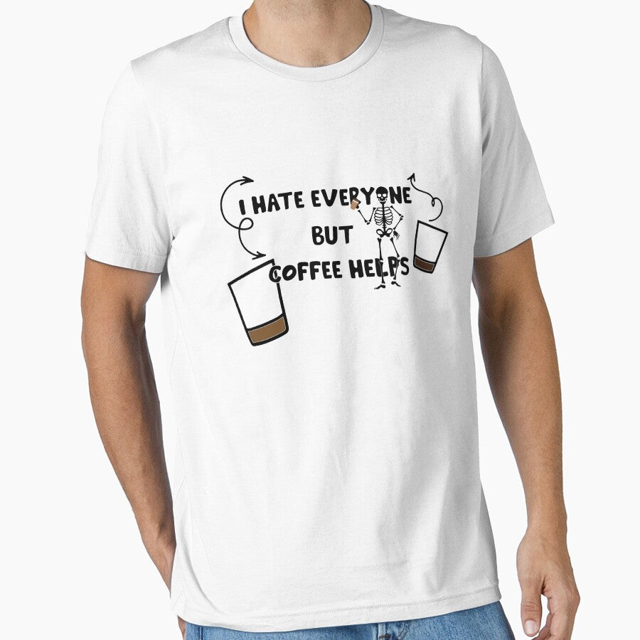 I Hate Everyone But Coffee Helps, I Hate Everyone But Coffee Helps pod by phatchara