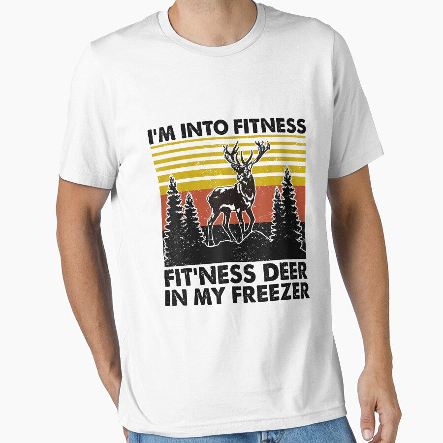 I'm Into Fitness Fit'ness Deer In My Freezer Hunting Lovers by richardmatthew