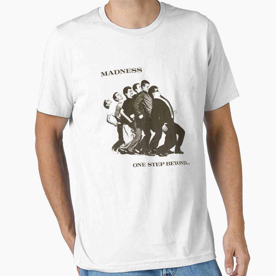 madness ska-pop band classic tshirt design by MericAgaoglur