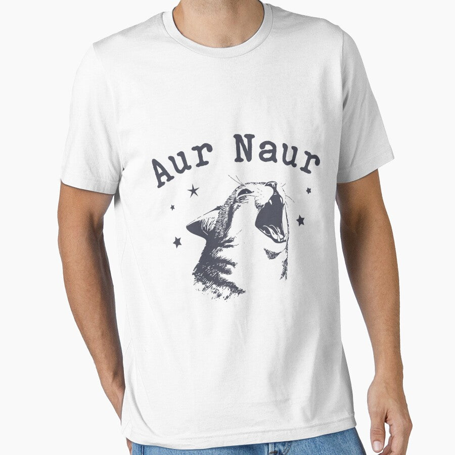 Naur Cat Funny Sarcastic Oh No Australian Accent by IdaCoyle