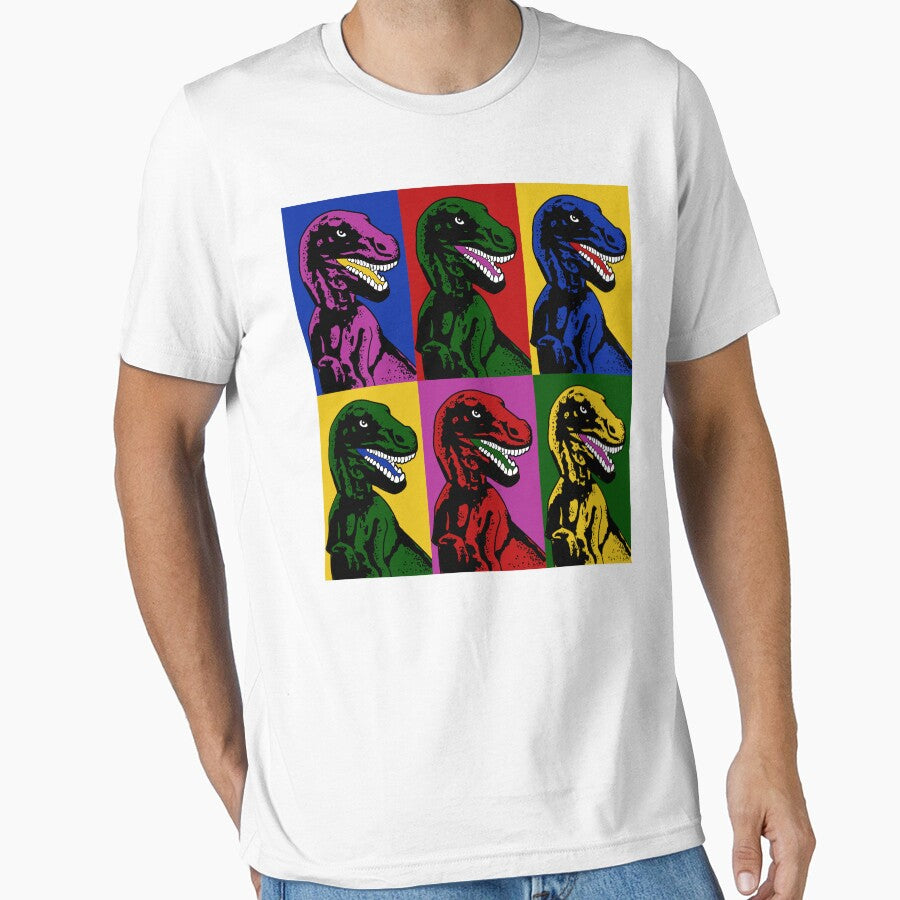 Dinosaur Pop Art by Michael Brian