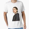 Nina Chuba  Minimalist Streetwear Portrait Art by mnkfaiye