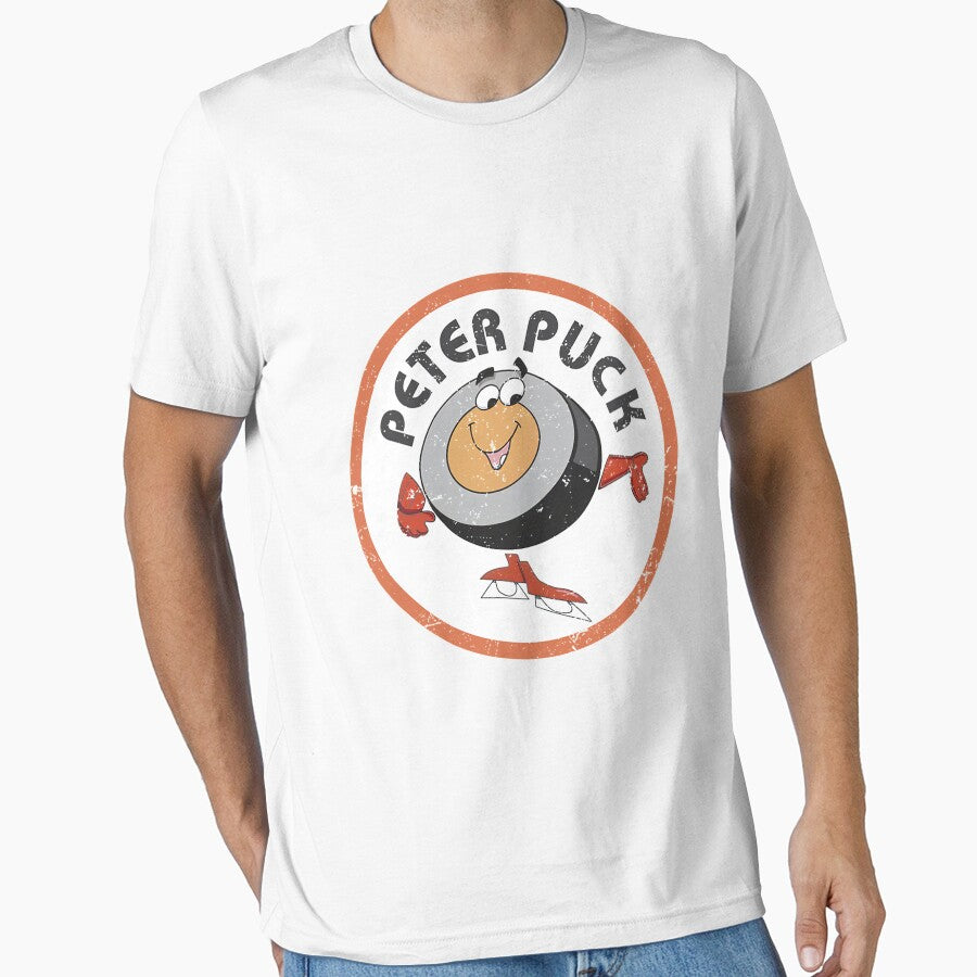 Funny Peter Hockey Sport Puck Cartoon by DvareH324