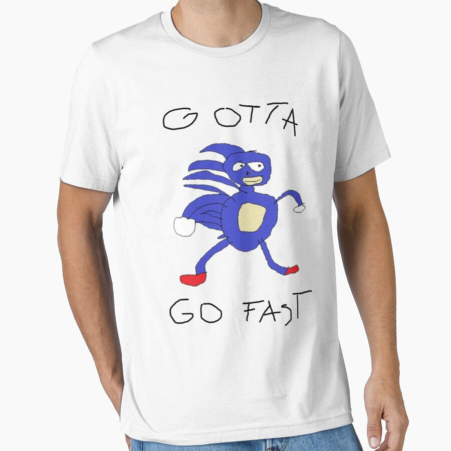 Gotta go fast Sanic Funny Meme Classic by dzilahscharrf