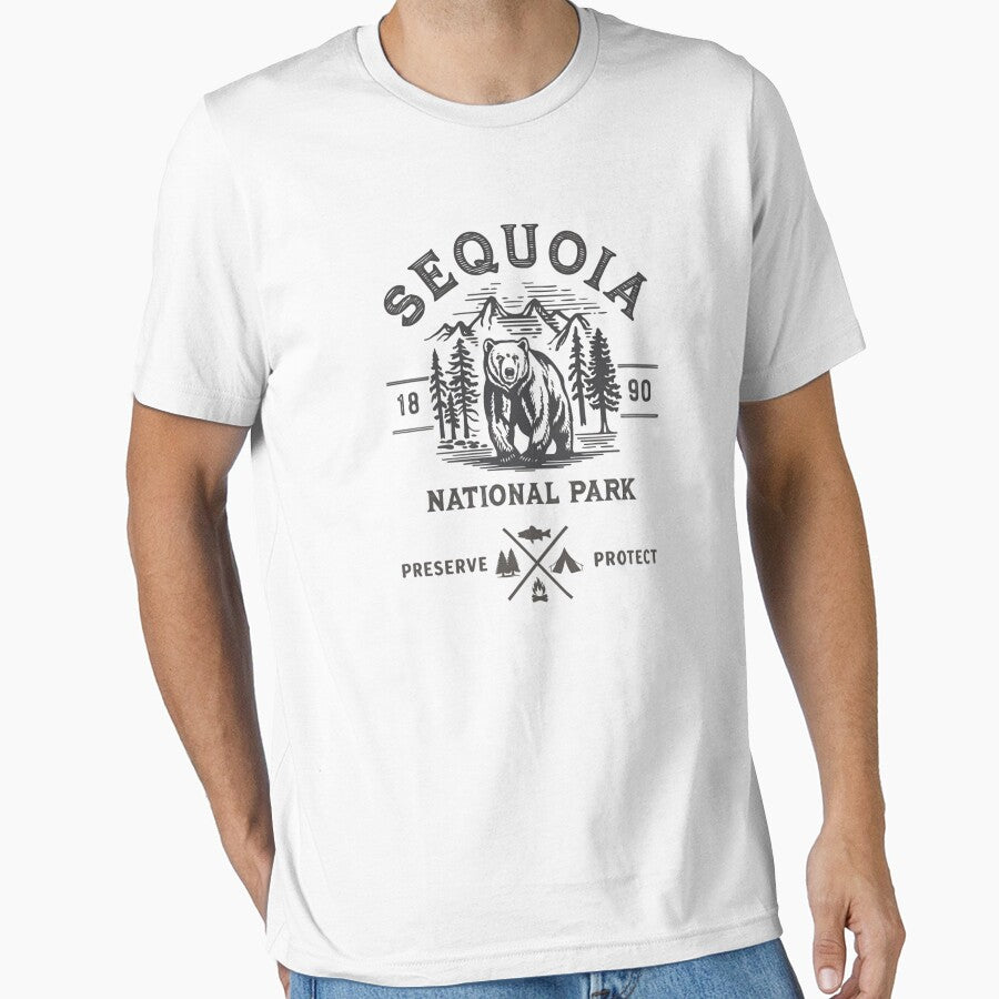 Retro Sequoia National Park Novelty Vacation by Ilyablo