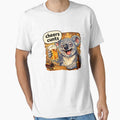 Drunk Koala Cheers Cunts Funny Beer Cartoon by UrbanKangaroo