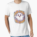 Too Cute To Spook SVG, Retro Ghost Png, Girl Halloween Shirt by cookigraphic