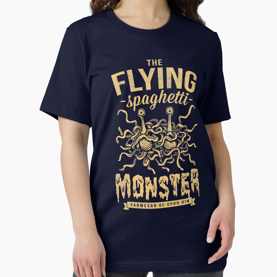 The Flying Spaghetti Monster (dark) by pastafarian