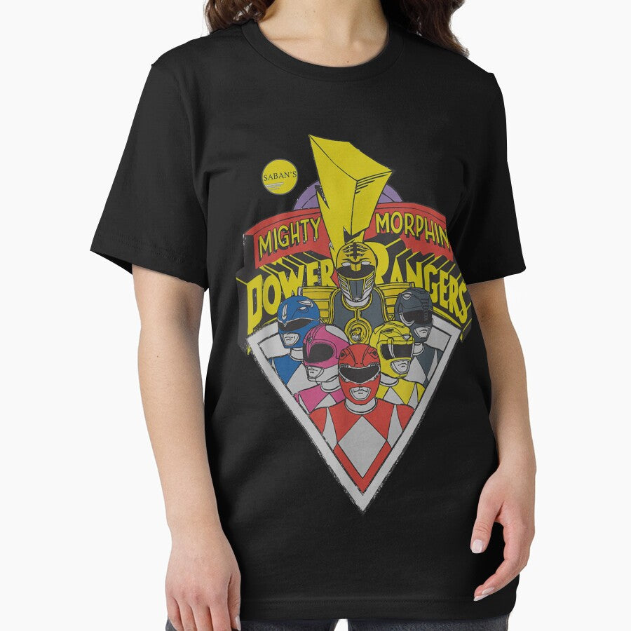 Power Rangers Logo Group Retro Graphic Logo by AllanMah