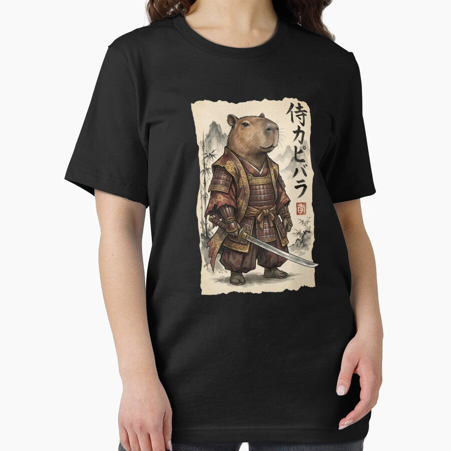 Samurai Capybara Japanese Art Vintage by raccoon2opossum
