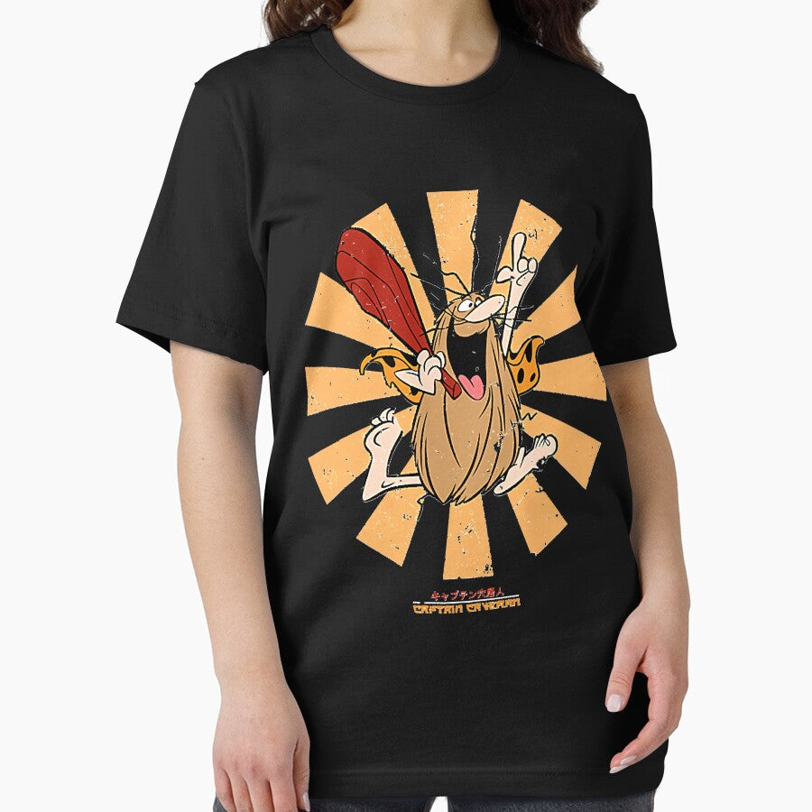 CAPTAIN CAVEMANS RETRO JAPANESE by DavidFulk