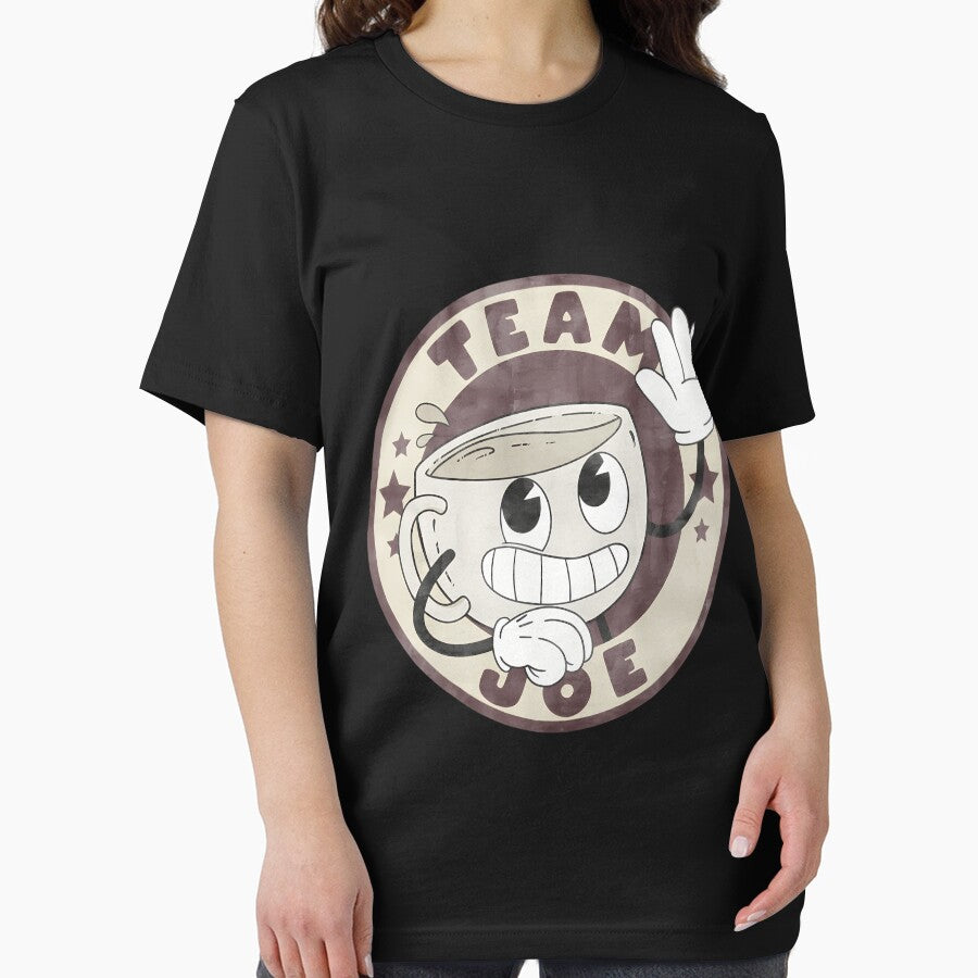 Team Joe Cartoon Coffee Badge by MeranPerling