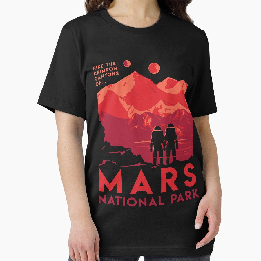 Hike the crimson canyons of Mars National Park by Maccarod023