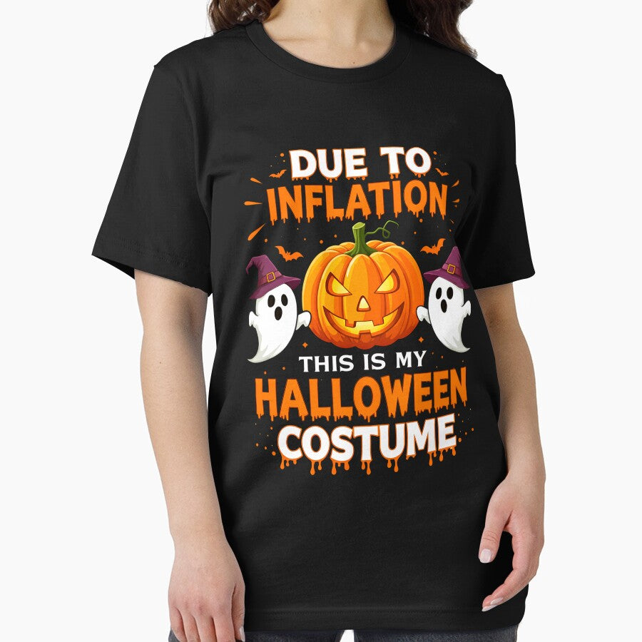 Due To Inflation This Is My Halloween Costume T-Shirt by SHARIFUL99
