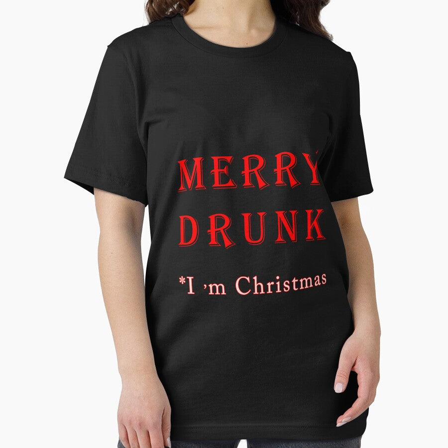 Merry Drunk qwertee by all-quotes
