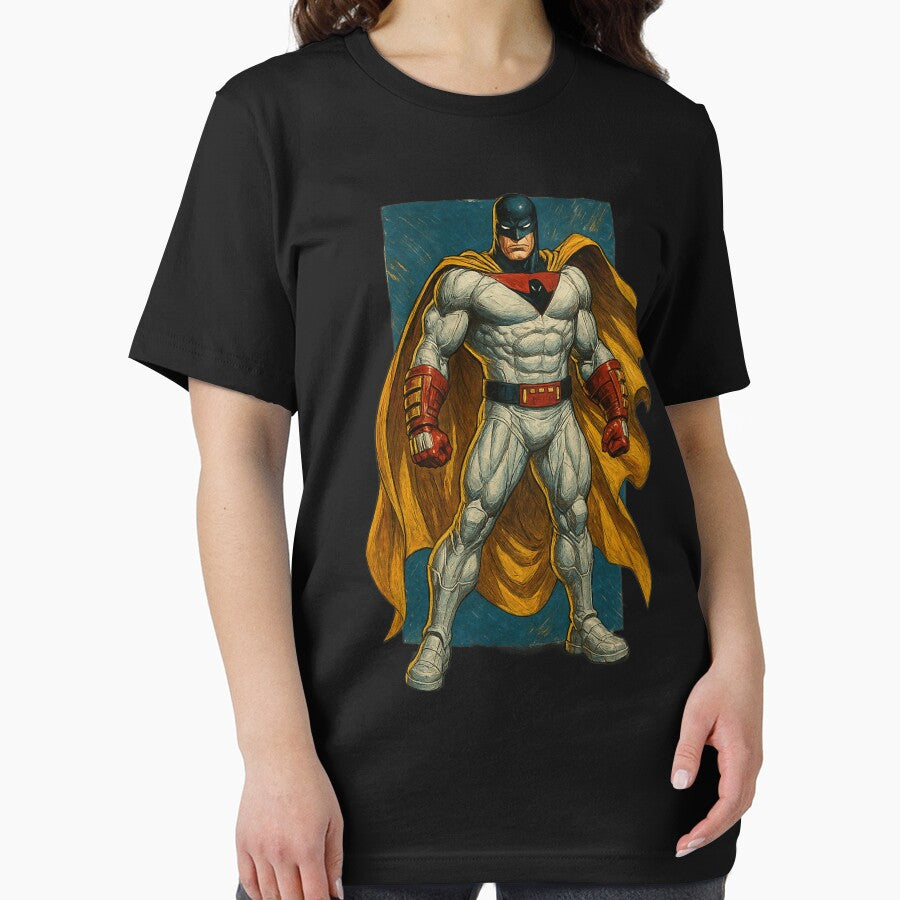 Space Ghost Superhero Cartoon Hero Illustration by Wond3rer