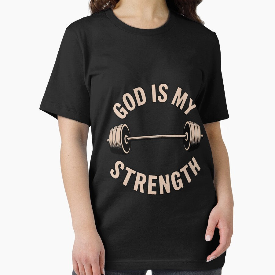 God Is My Strength Cute God Is Rock Gym Gift by Minoloinan