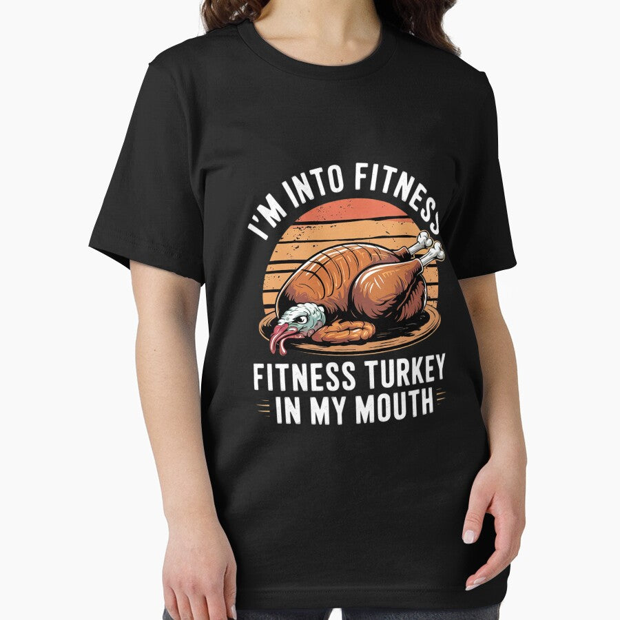 Thanksgiving Fitness Turkey Mouth Workout Women Men by angolinnArt