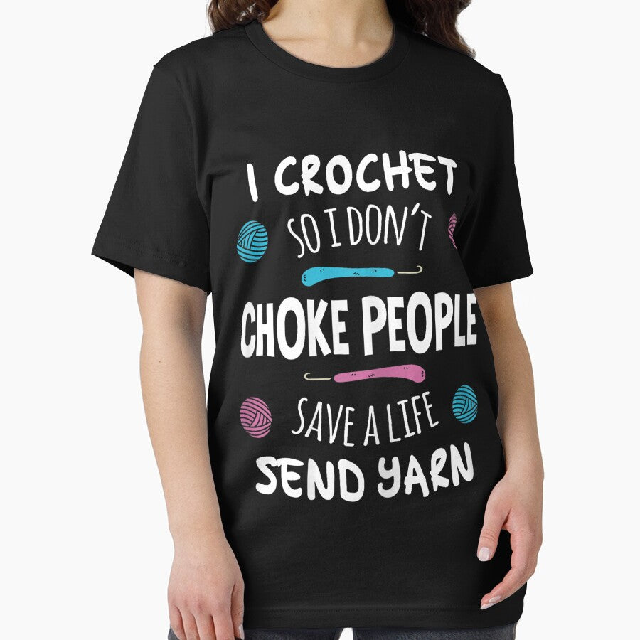 Funny Crochet Crocheting Crocheter Knitting Quilter Gift by ManuelMQuinlan