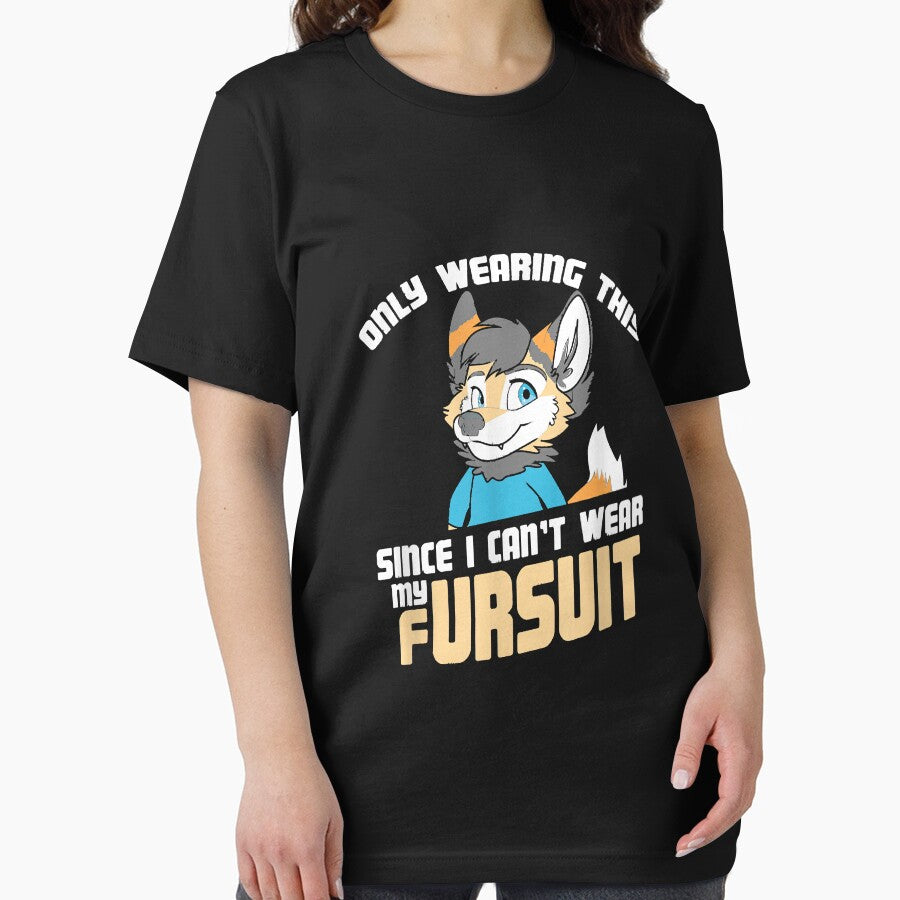 Only Wearing This Since I Can't Wear My Fursuit - Cute OwO T-Shirt by Lukifo-Tender