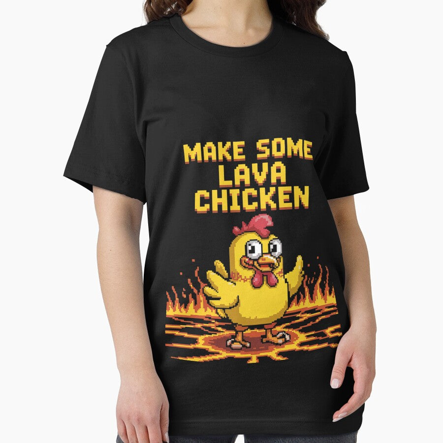 Make Some Lava Chicken Pixel Art by MarryIsMonth