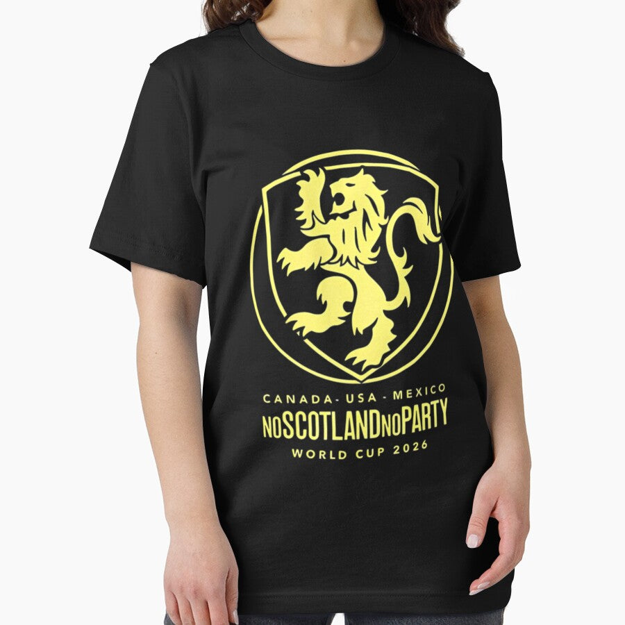Scotland World Cup 2026 No Scotland No Party Football by moabeArtistic