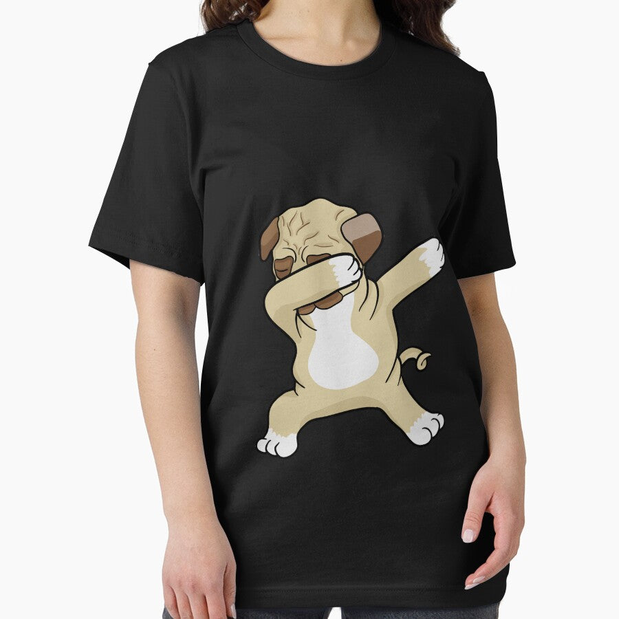 Cute Dabbing Pug Dog Owner Furbaby Pet Canine Animal Lover Breeder Dab by VollLaser