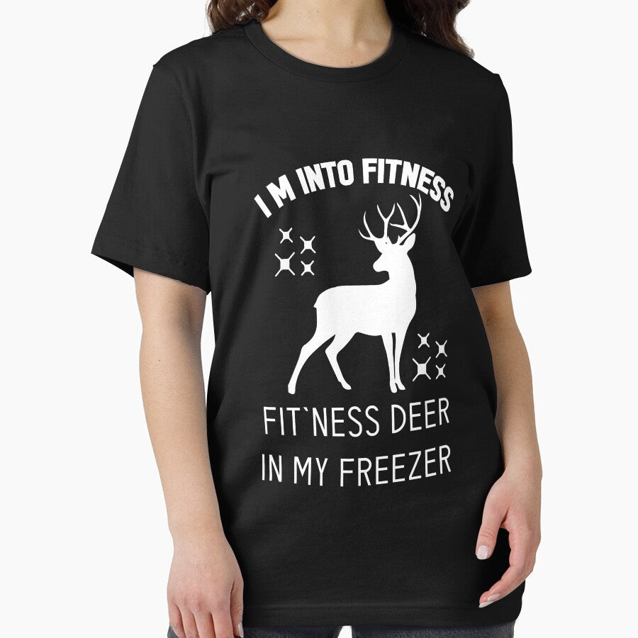 I'm Into Fitness Fit'Ness Deer In My Freezer by goodprints shop