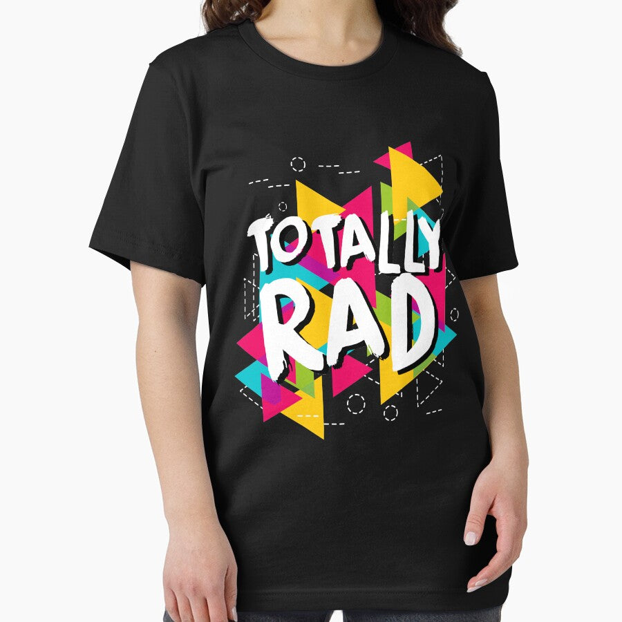 Totally Rad | 80s theme gift | 80s neon tshirt | rad dad shirt | 80s dad | retro graphic tee | eighties party | 80s theme party | retro graphic tshirt by Kreature Look