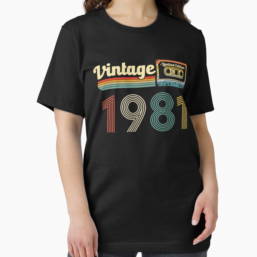 Vintage 1981 - 40th Birthday Gift limited edition by Majesticoo