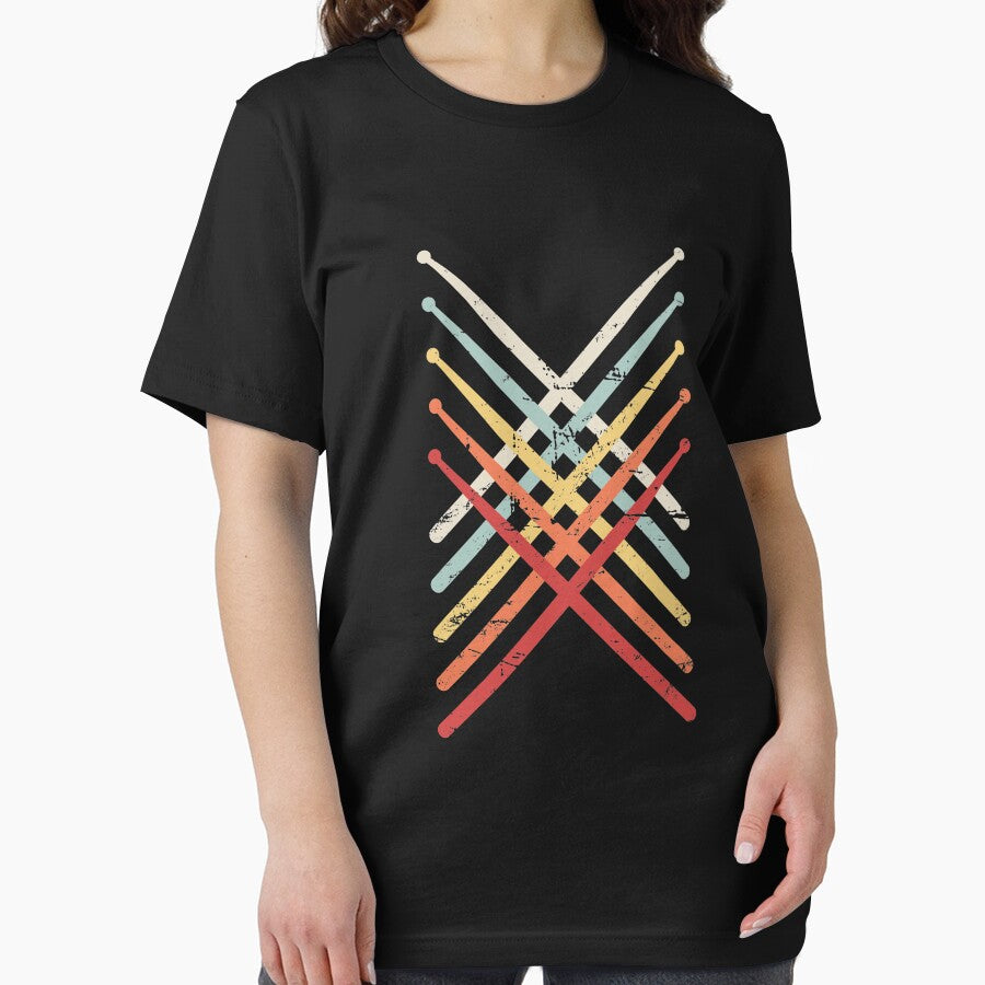 Retro Vintage Drumsticks |Design For Drummers by Jam Jar
