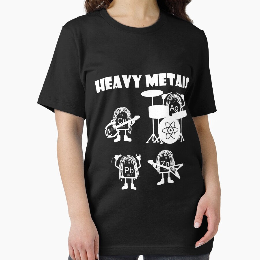 Heavy metals rock, chemistry, physics - periodic table of elements by Garaunt - The bavarian brute